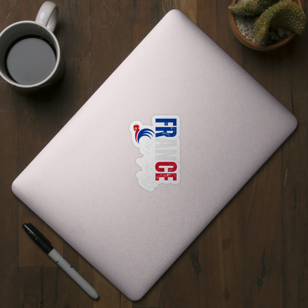 Proud french, France flag by eka123